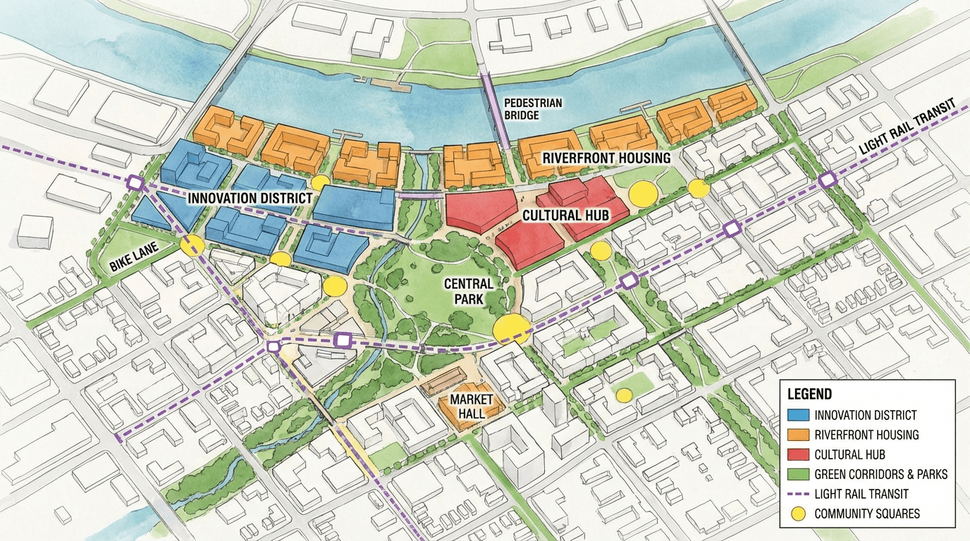 Guia: usar la IA para la comunicacion publica de un masterplan