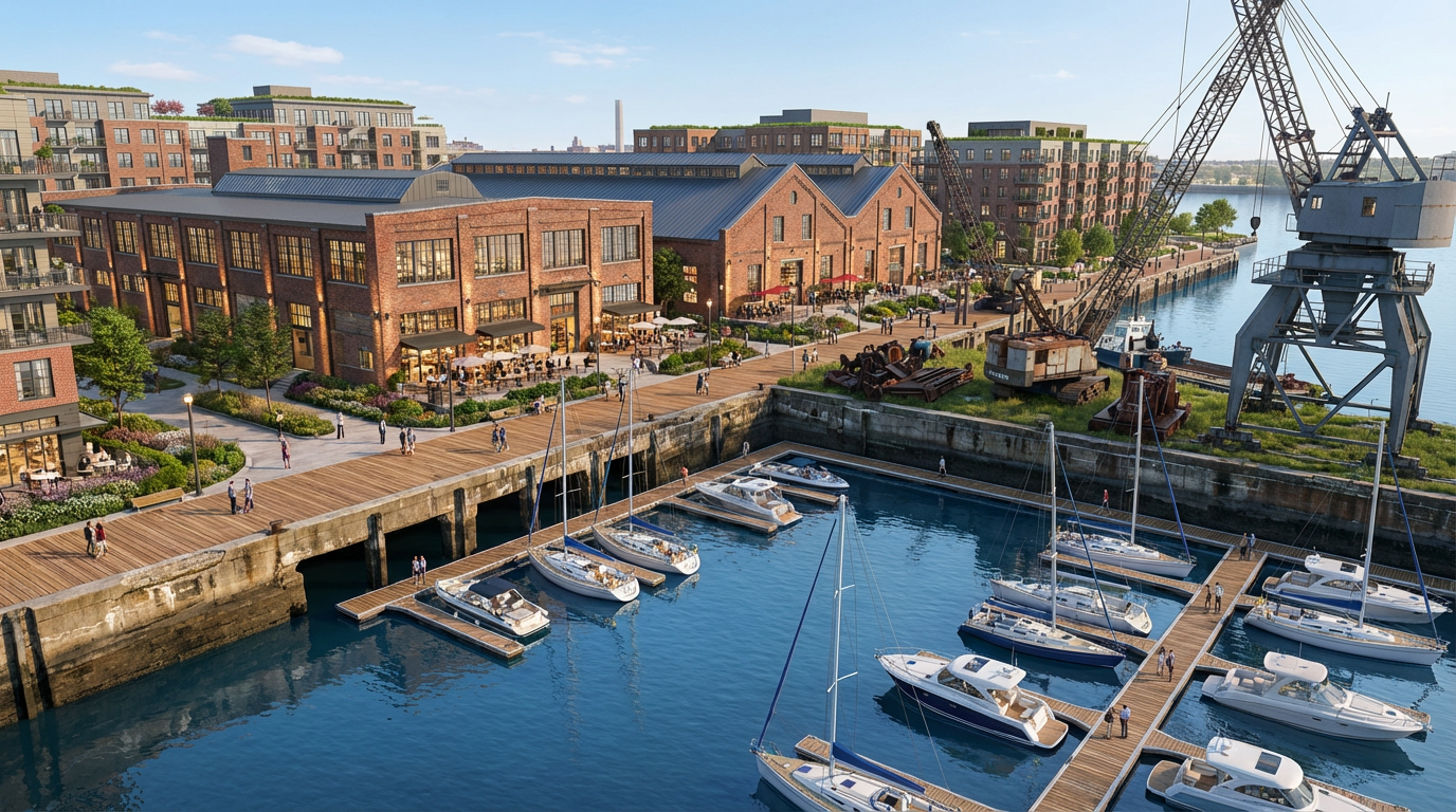 White SUV on scenic mountain road after AI enhancement